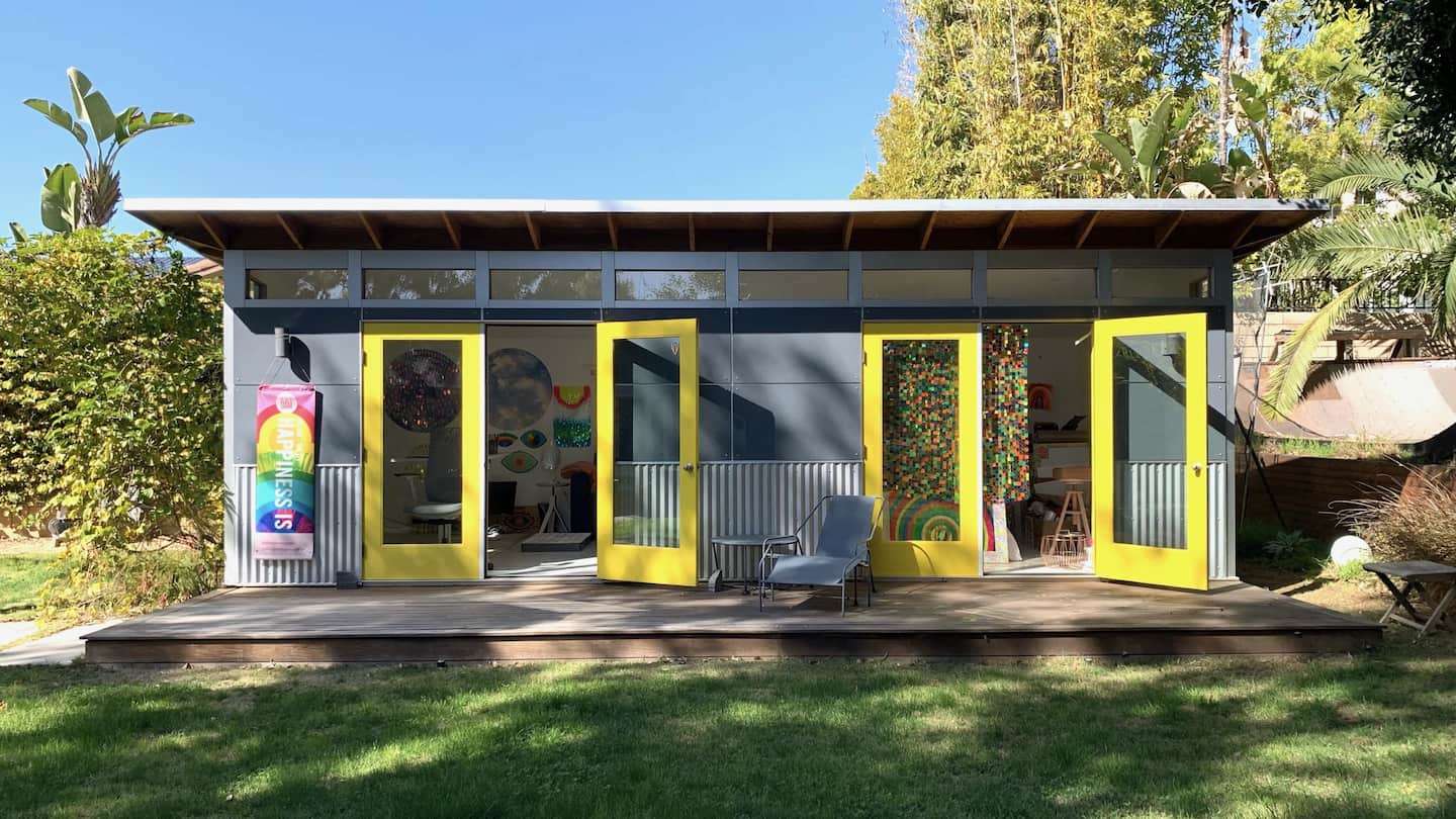 Backyard art studio sheds: designs for creative spaces