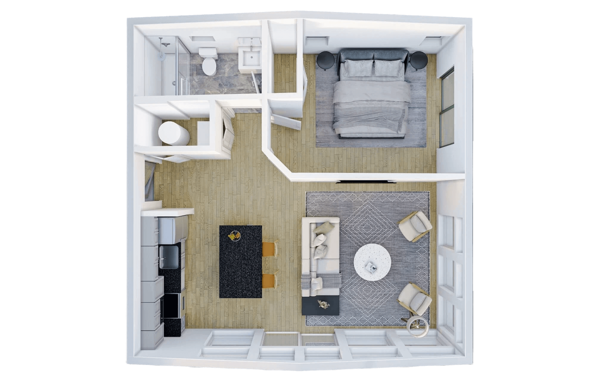 Aspect 24x24 Birdeye View