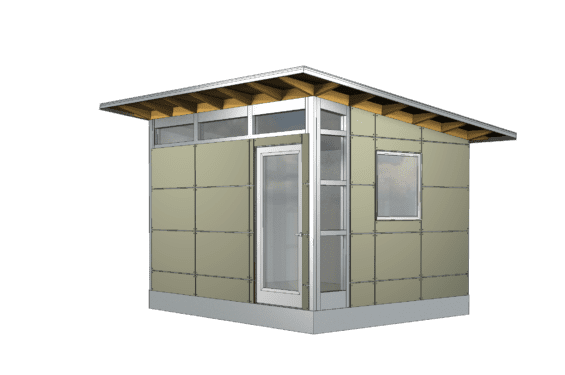 Pagoda Backyard Shed for Home Office, Studio, Man Cave ...