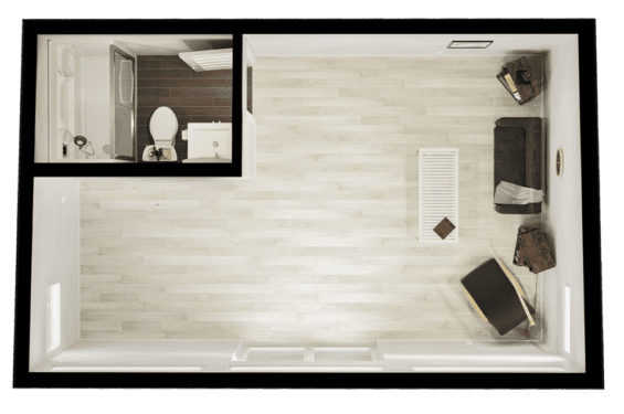 Studio Shed floorplan