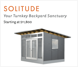 Solitude, Your Turnkey Backyard Sanctuary, Starting at $11,800