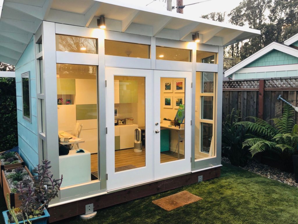 prefab backyard office sheds studio shed