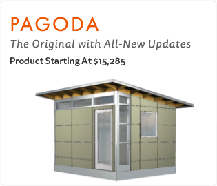 Ship Fast Studio Shed Pagoda Model